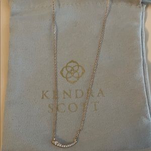 Kendra Scott Rose Gold CZ necklace short